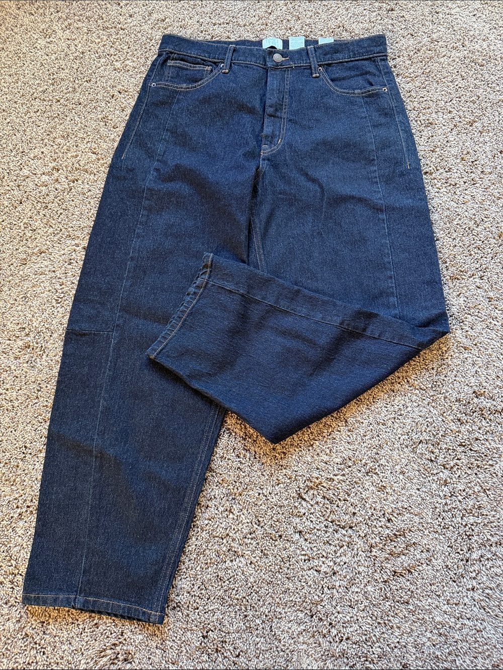 Time and Tru Women’s Wash Barrel Leg Jeans - Size 12